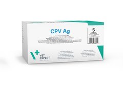 Експрес-тест на виявлення антигена парвовірусу собак, CPV Ag, Vet expert, 5 шт