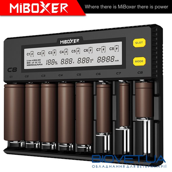 Интеллектуальное зарядное устройство MiBoxer C8