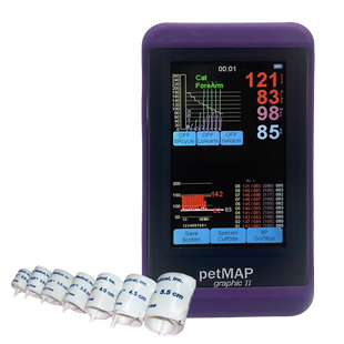 petMAP graphic II (НИАД, ЧСС) &mdash; ветеринарный тонометр