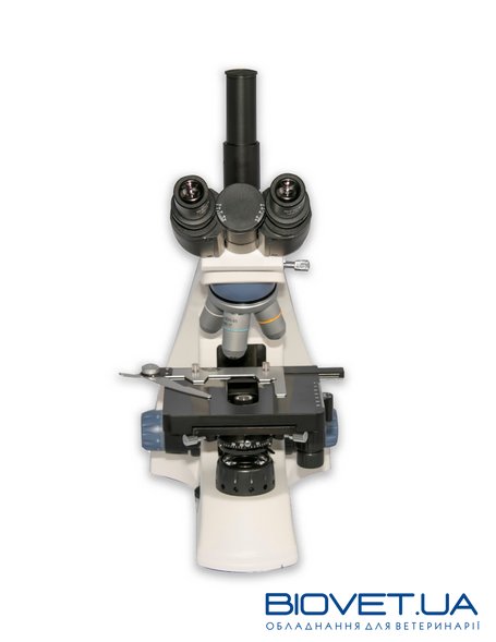 Мікроскоп біологічний MICROmed Fusion FS-7630, планахроматичні об'єктиви, автономне живлення