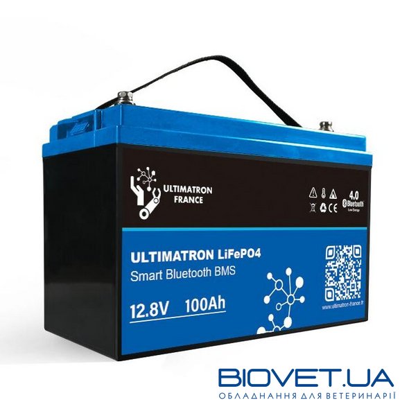 Аккумуляторная литиевая батарея 12.8 В 100Ah LiFePO4 Smart BMS с Bluetooth