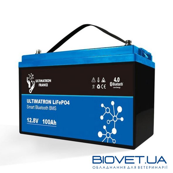 Акумуляторна літієва батарея 12,8 В 100Ah LiFePO4 Smart BMS з Bluetooth