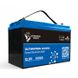 Аккумуляторная литиевая батарея 12.8 В 100Ah LiFePO4 Smart BMS с Bluetooth 1 из 9