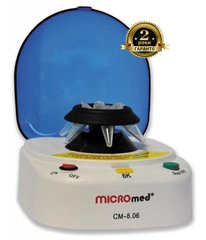 Центрифуга MICROmed СМ-8.06 для мікропробірок Еппендорф