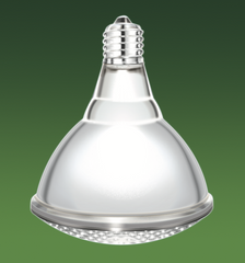 Инфракрасная лампа для оборгева животных InterHeat PAR38C, Е27, прозрачная