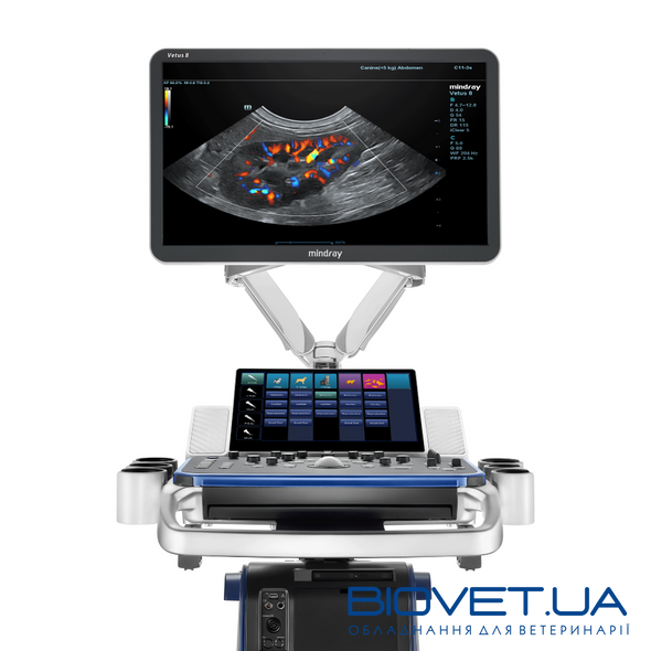 Vetus 8 УЗД-сканер для ветеринарії з кольоровим доплером, Mindray