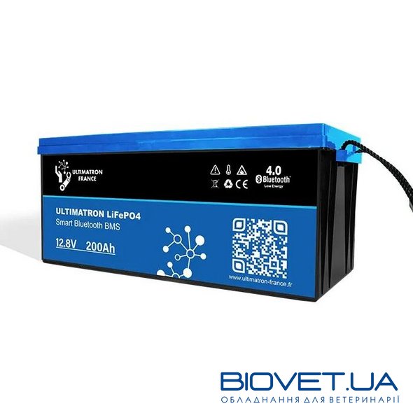 Акумуляторна літієва батарея 12,8 В 200Ah LiFePO4 Smart BMS з Bluetooth
