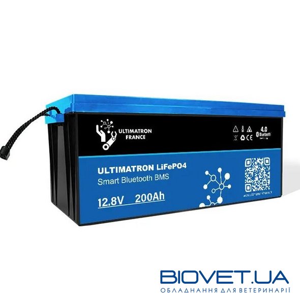 Акумуляторна літієва батарея 12,8 В 200Ah LiFePO4 Smart BMS з Bluetooth