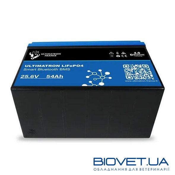 Акумуляторна літієва батарея 25,6 В 54Ah LiFePO4 Smart BMS з Bluetooth
