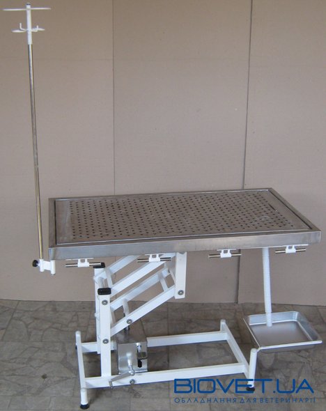Стол операционный ветеринарный с гидроприводом СОВ–6Г