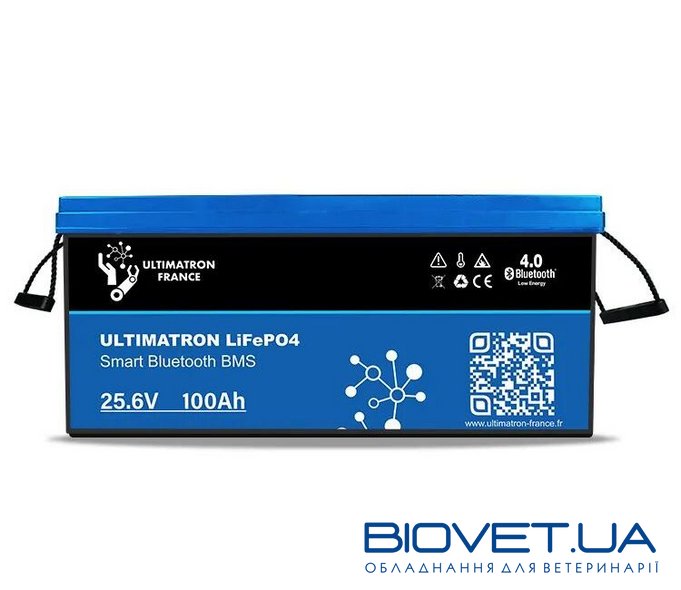 Аккумуляторная литиевая батарея 25,6 В 100Ah LiFePO4 Smart BMS с Bluetooth