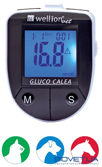 Глюкометр для животных Wellion Vet Gluco Calea