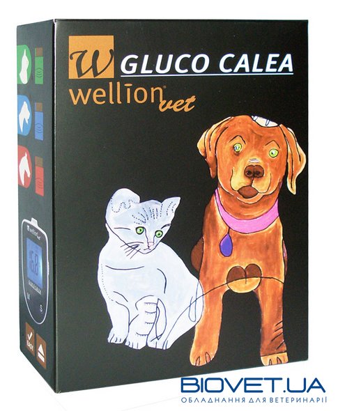 Глюкометр для животных Wellion Vet Gluco Calea