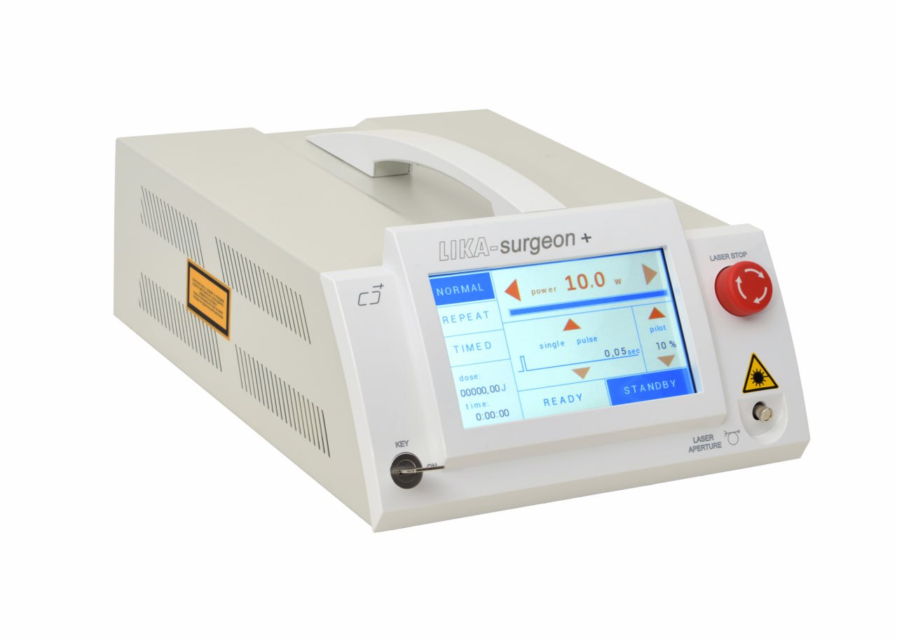 Лазер хирургический диодный для ветеринарии LIKA-surgeon+ (максимальная мощность 30 Вт)