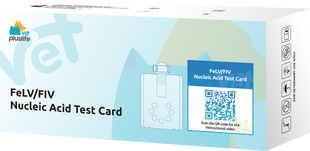 FeLV/FIV &mdash; тест-карта Pluslife на вірусний лейкоз та імунодефіцит котів