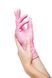 Перчатки нитриловые Medicom SafeTouch® Advanced Extend Pink без пудры 2 из 3
