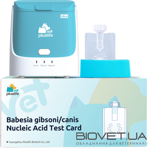 Тест-карта Pluslife Babesia gibsoni/B. canis, 10 тестів