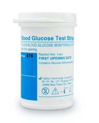 Тест смужки для визначення глюкози TD-4239, №50, TaiDoc