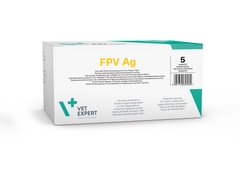 Експрес-тест на виявлення антигена вірусу панлейкопенії котів, FPV Ag, Vet Expert, 2 шт