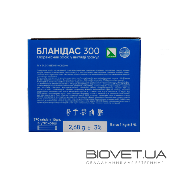 Дезинфицирующее средство Бланидас 300 (гранулы)