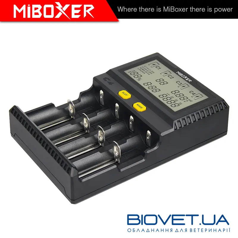 Зарядні пристрої Miboxer