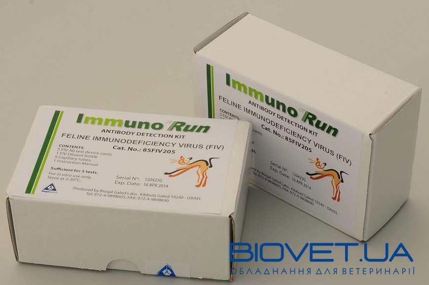 Тест-набор ИммуноРан® (Feline immunodeficiency virus antibody detection kit)