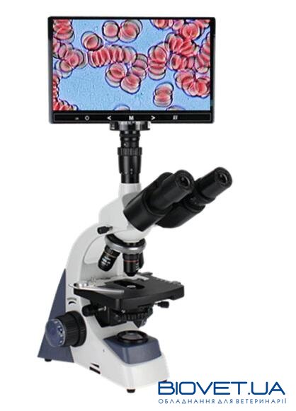 Мікроскоп біологічний з лід монітором BIOSCOPE IQ LED1