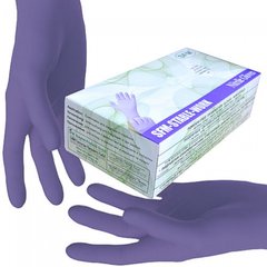 Перчатки нитриловые SFM неопудренные гипоаллергенные