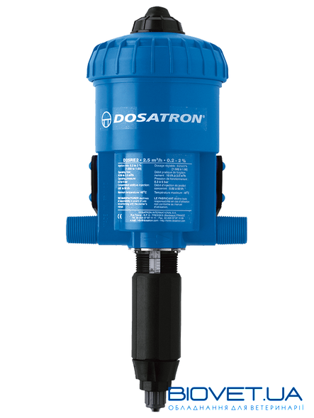 Дозатор медікатор Dosatron D25RE2, 0,2% - 2,0%