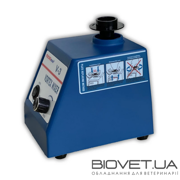Вортекс-встряхиватель лабораторный для пробирок V-3, MICROmed