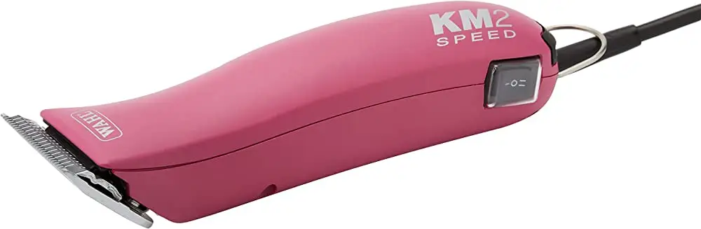 Wahl KM2 Speed 100 Years Edition у рожевому кольорі вид збоку