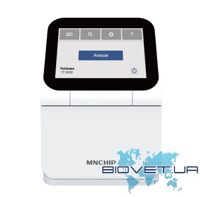 Біохімічний експрес-аналізатор для ветеринарії MNCHIP Pointcare V3