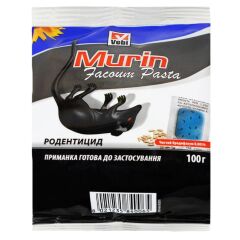 Ядовитая приманка для грызунов Murin Facoum Pasta, 250 г